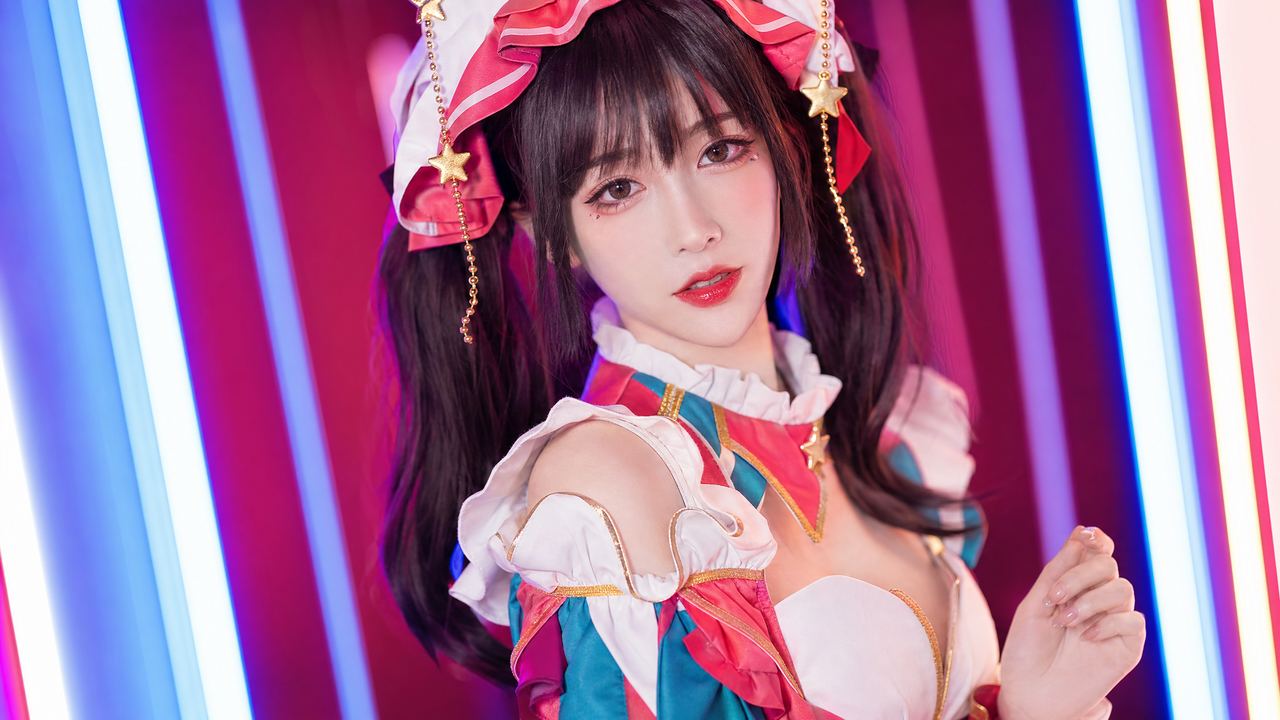糖心vlog美少女写真：国风少女二次元cosplay写真视频